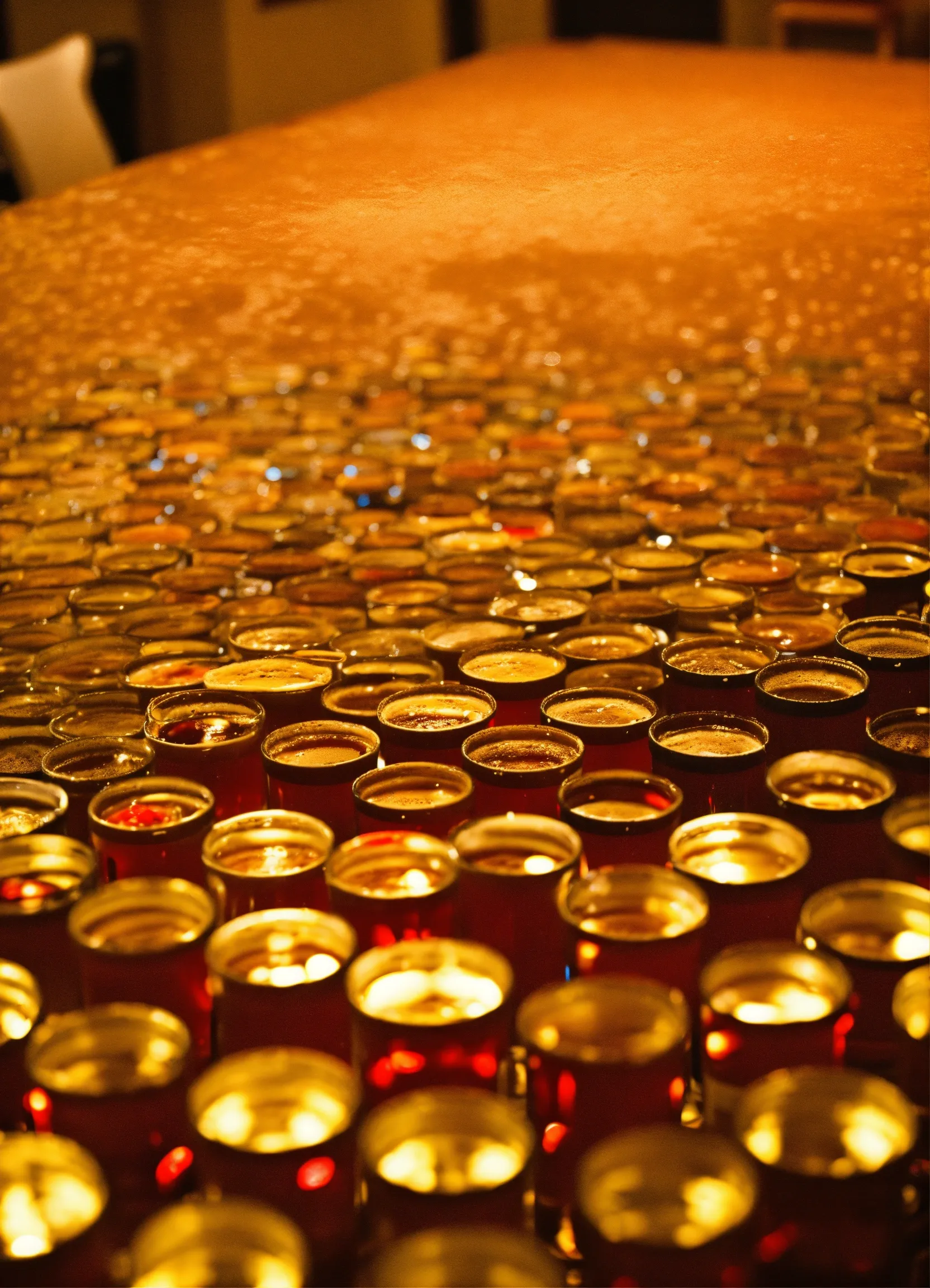 Recycled material wall art