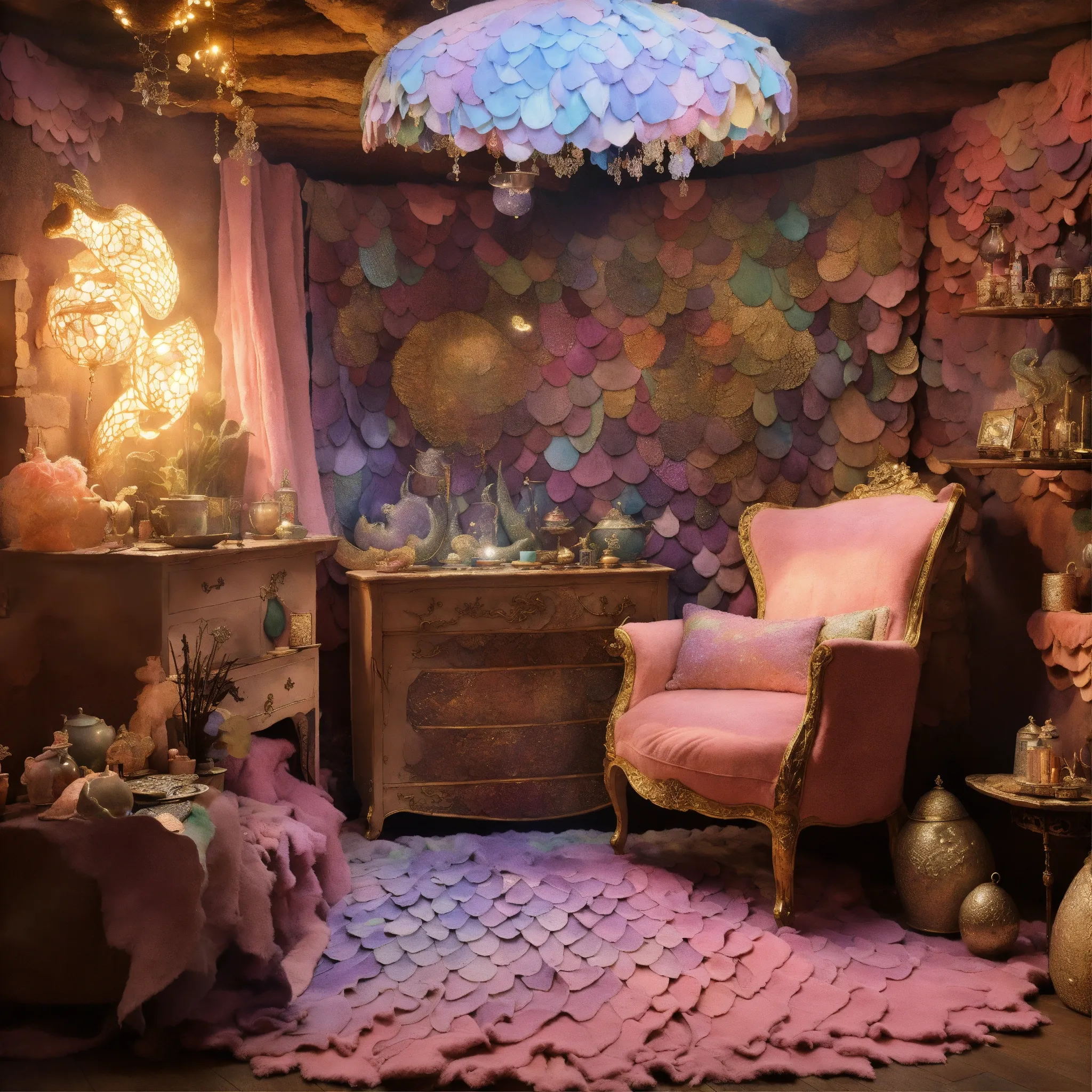 Eco-friendly living room design